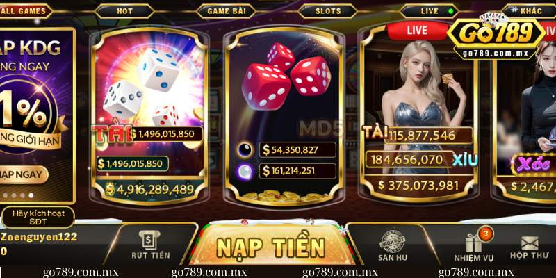 Go789 Com 2026 ⚡ Cổng Giải Trí Uy Tín, Ưu Đãi Mỗi Ngày 51 Thiên đường game bài chất lượng GO789